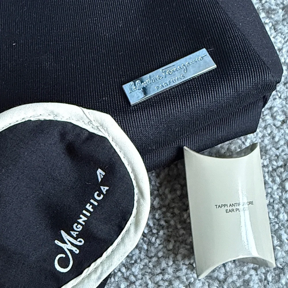Alitalia | Salvatore Ferragamo travel set